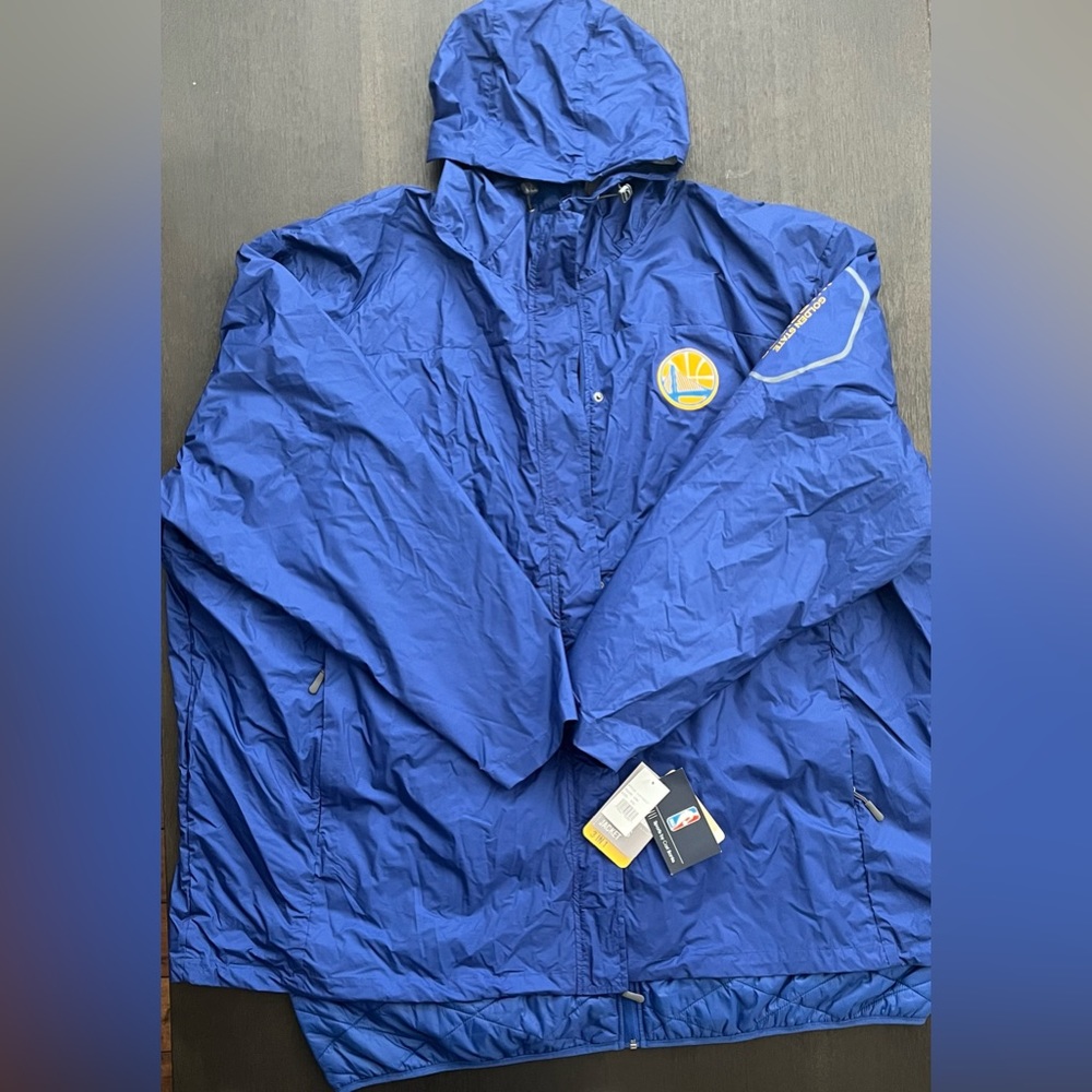Mens NBA golden state warriors 3 in 1 system jacket